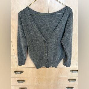 Dana Buchman lambswool cardigan
